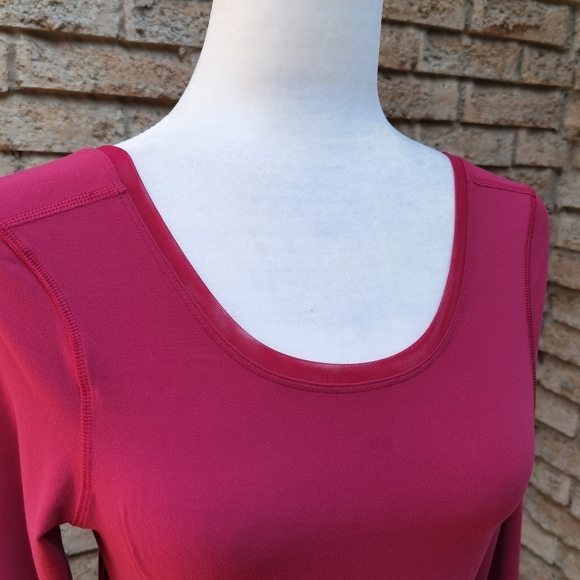 Lululemon scoop neck/back long sleeve shirt - Picture 2 of 4